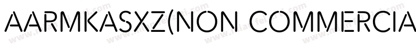 AaRMKASXZ(Non CommercialUse)字体转换
